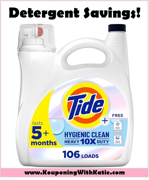 HUGE 149oz Hygienic Clean Heavy Duty Tide, Just $11.88 From Amazon ($23 At Target)!!!