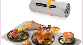$21.99 Electric Silicone Food Warming Mat, Perfect For Parties, Holidays, Buffets, & More!!!