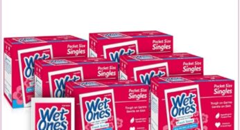 Wet Ones Travel Pack Antibacterial Wipes, Just $6.48 Per Case!!!