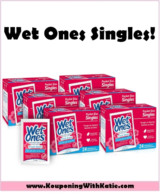 Wet Ones Travel Pack Antibacterial Wipes, Just $6.48 Per Case!!!
