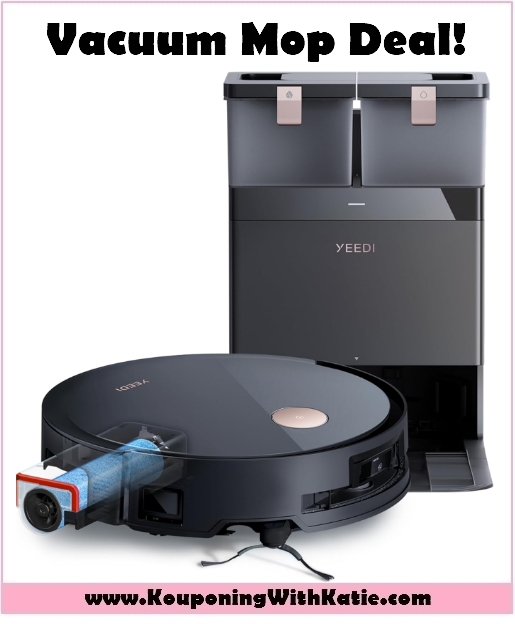 $949.99 Yeedi Self-Emptying Vacuum & Mop w/Auto Hot Water Station (Reg $1,400)!!!